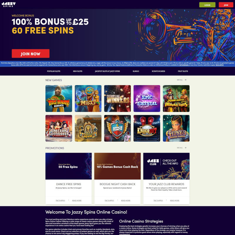 Jazzy Spins screenshot 1