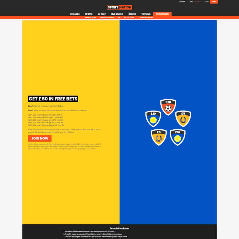 Sportnation Casino screenshot 1