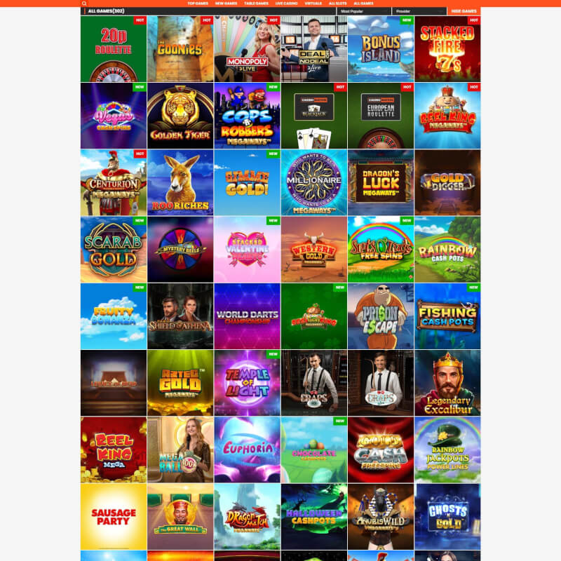 Sportnation Casino screenshot 2