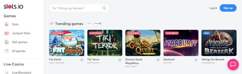 slot machines.io offers over 800 qumar oyunları, great benefits bundle, 24/7 help, unlimited distributions and no registration-logo