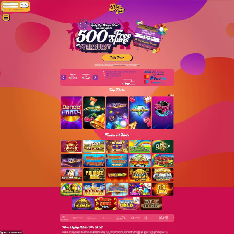 Slots Baby screenshot 1