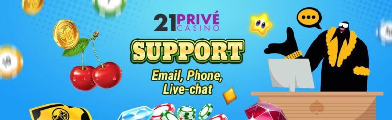 21 prive support options review-logo