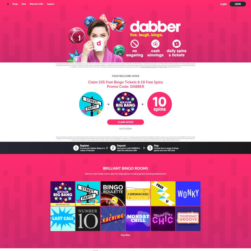 Dabber Bingo screenshot 1