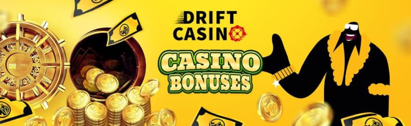 Drift Casino is giving brand-new people a fantastic welcome bonus-logo