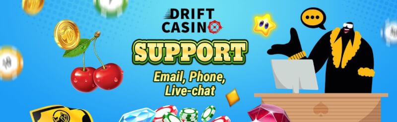 drift casino support options review-logo