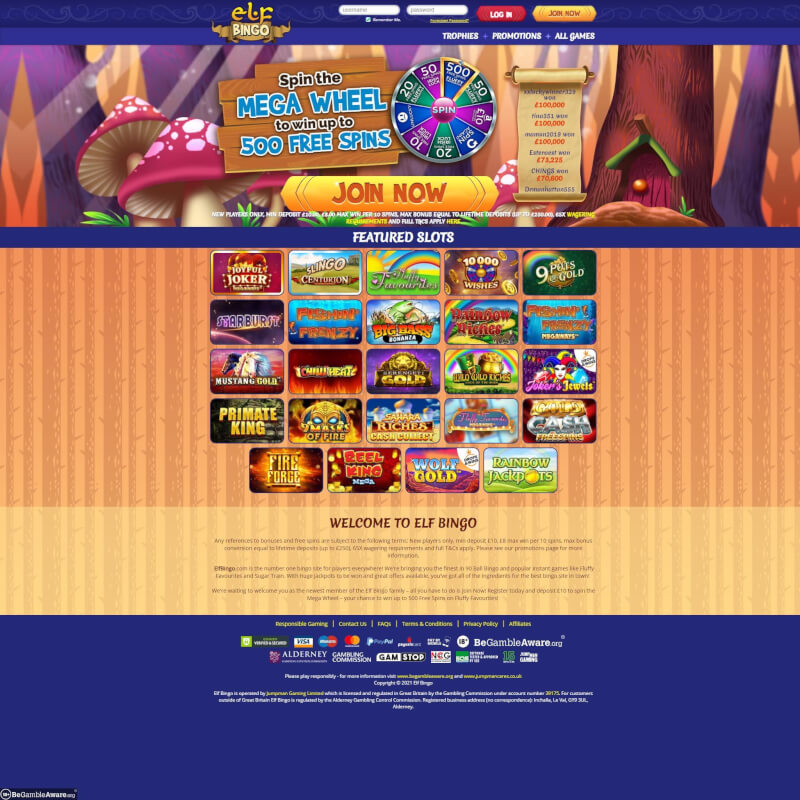 Elf Bingo screenshot 1