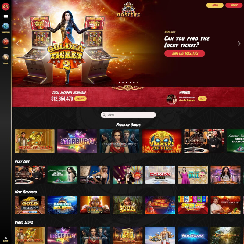 Casino Masters screenshot 1