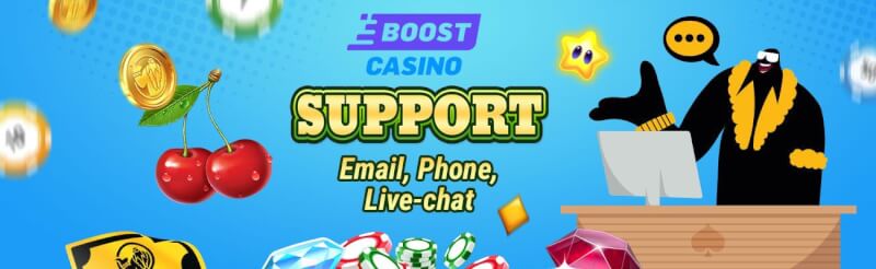 There are a number of options to get in touch with the Increase Casino client service-logo
