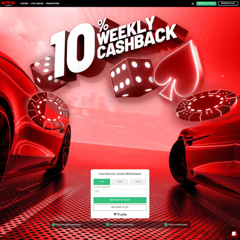 KTO.Bet screenshot 1