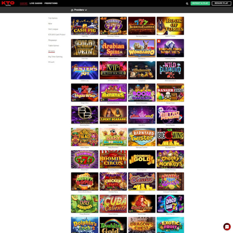 KTO.Bet screenshot 2