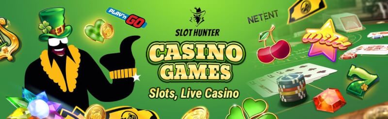 slothunter offers different gambling games and stay casino from the best providers like netent, microgaming və go-logo oynayın