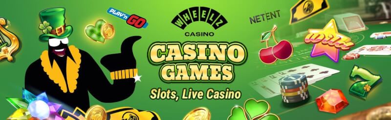 wheelz offers numerous gambling games like slot machines, blackjack kimi real vaxt qumar oyunları, bakkara və rulet-loqosu