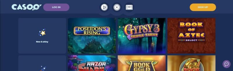 casoo casino homepage provides casino games, yeni oyunçular üçün ilk depozit bonusu və promosyonlar-loqosu