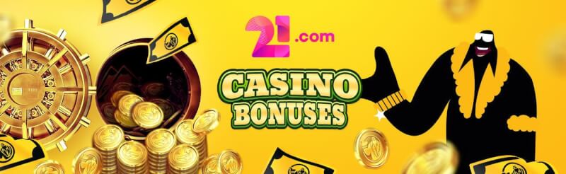 21.com offers new players welcome extra without bonus codes-logo
