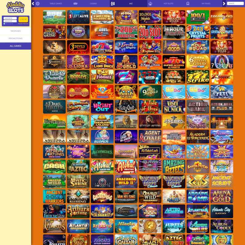 Aladdin Slots Casino screenshot 2