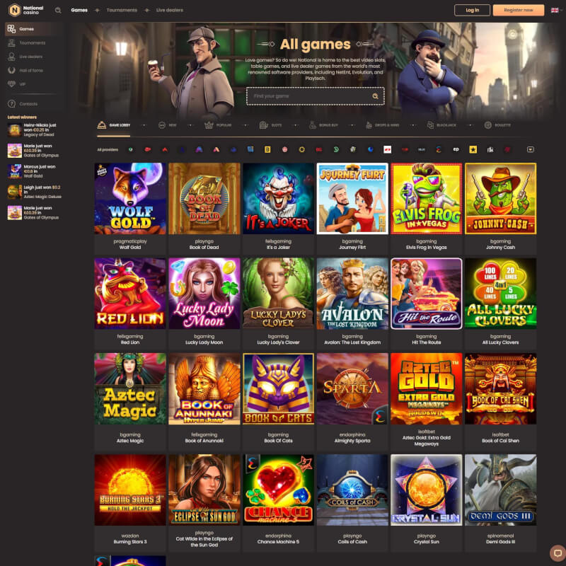National Casino screenshot 2