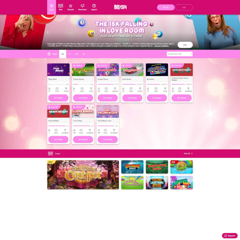 Blush Bingo screenshot 1