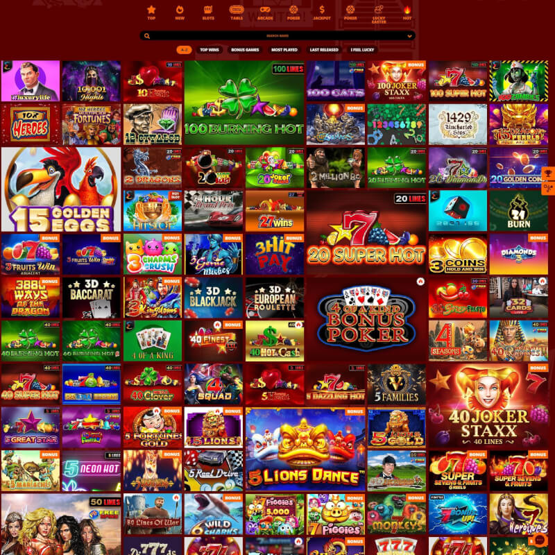 Grand Wild Casino screenshot 2
