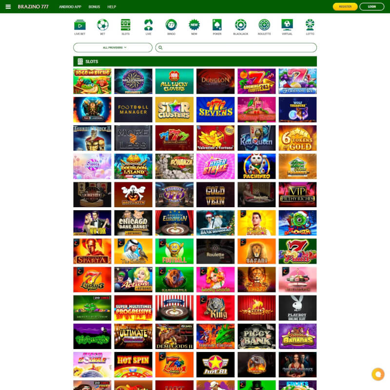 Brazino777 Casino screenshot 2
