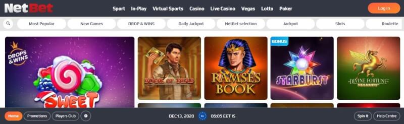 netbet casino lobby offers, recreation book, in play, real vaxt kazinosu, kazino oyunları, canlı kazino, lotto and poker-logo