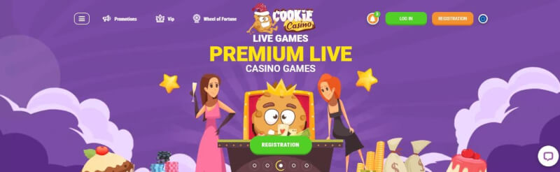 cookie casino website provides casino games, ilk depozit əlavə və yeni oyunçular üçün kampaniyalar-loqosu