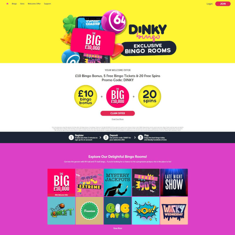 Dinky Bingo screenshot 1