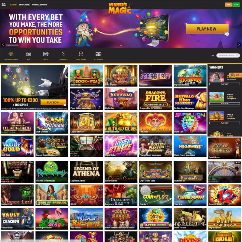 Winners Magic screenshot 1