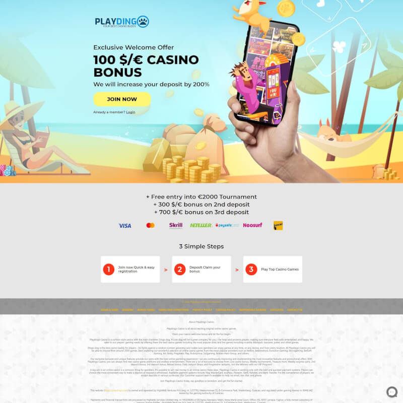 PlayDingo Casino screenshot 1 PlayDingo Casino screenshot 1