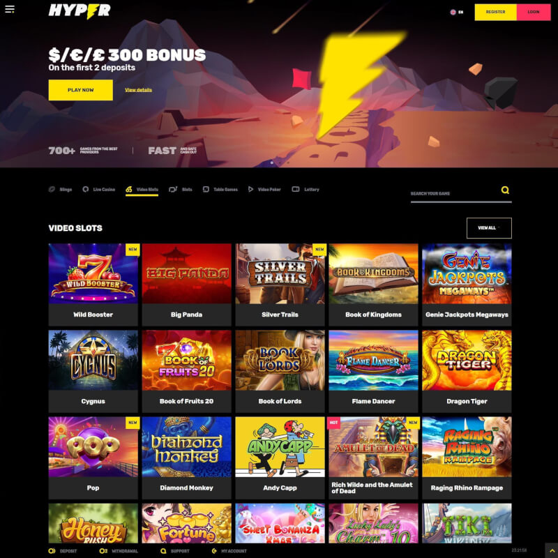 Hyper Casino screenshot 1
