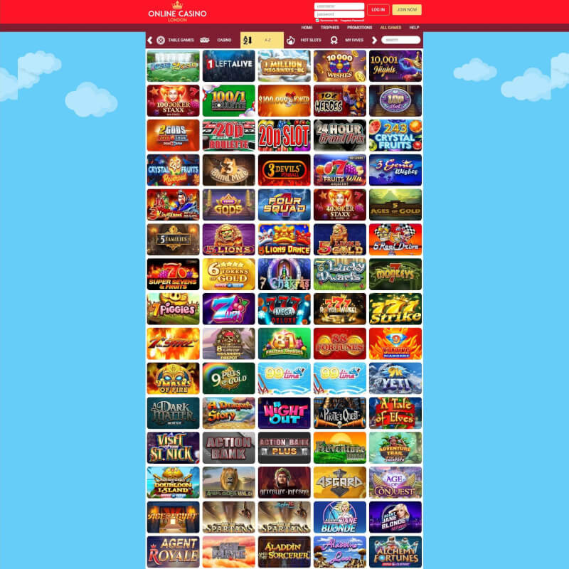 Online Casino London screenshot 2