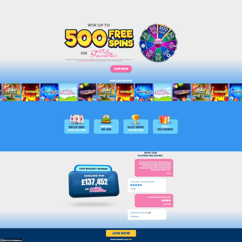 Dove Bingo screenshot 1