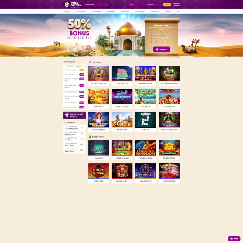 Wild Sultan screenshot 1