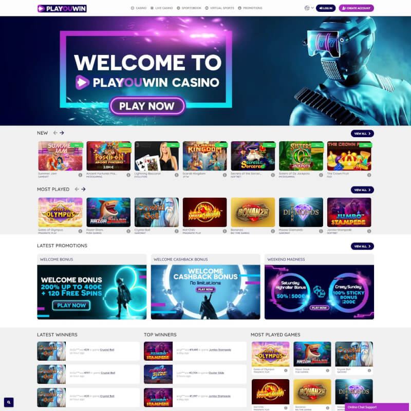 Playouwin screenshot 1