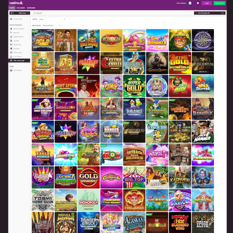 Casino.DK screenshot 2