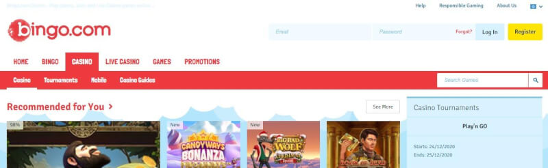 bingo.com website provides bingo games and promotions-logo