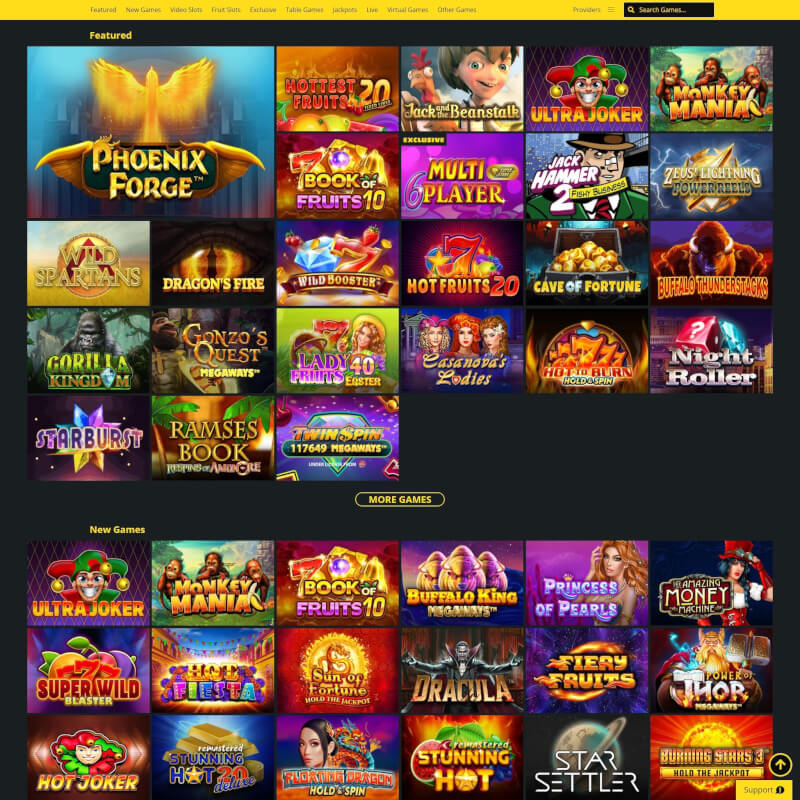 Whamoo Casino screenshot 2