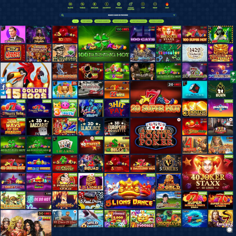 LuckyZon Casino screenshot 2