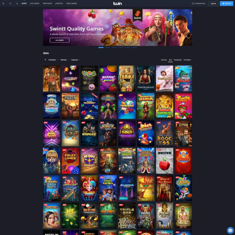 Twin Casino screenshot 2