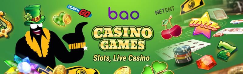 bao casino offers numerous gambling games like slot machines, blackjack kimi canlı kazino oyunları, bakkara və rulet-loqosu