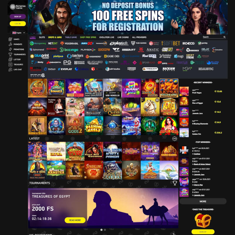 Bonanza Game Casino screenshot 1
