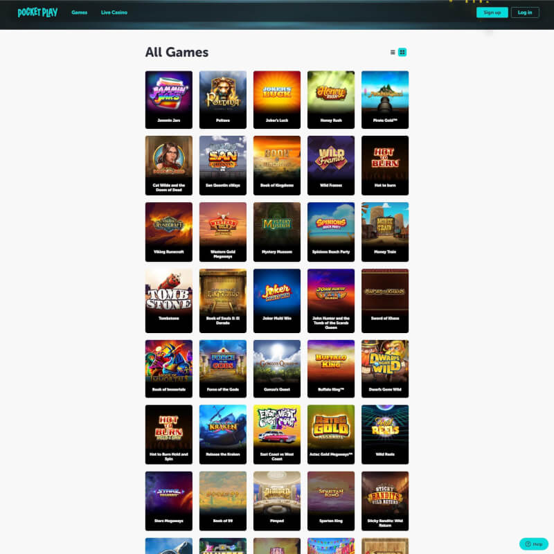 pouch Play Casino screenshot 2