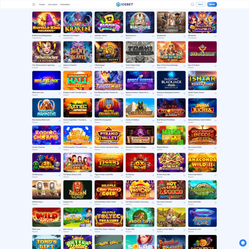 IceBet Casino screenshot 2