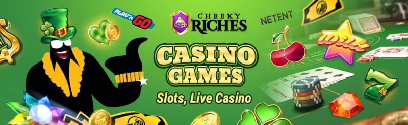 cheeky riches casino provides numerous casino games like slots, blackjack kimi real vaxt kazino oyunları, bakkara və rulet-loqosu