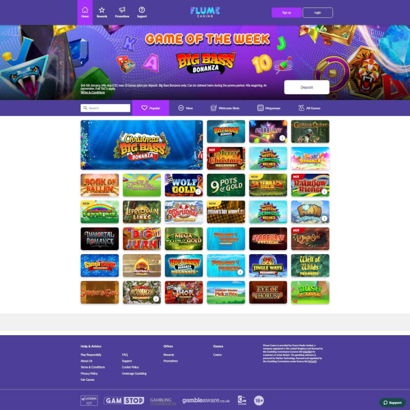 Flume Casino screenshot 1