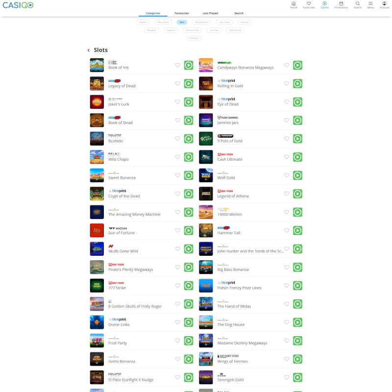 CasiGo Casino screenshot 2