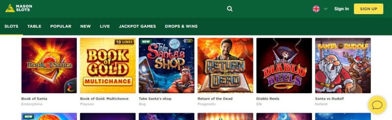 mason slot machines homepage provides casino games, çox ilk depozit əlavə və yeni oyunçular üçün kampaniyalar-loqosu