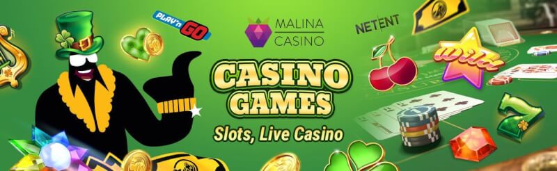 malina casino provides numerous casino games like slots, blackjack kimi real vaxt qumar oyunları, bakkara və rulet-loqosu