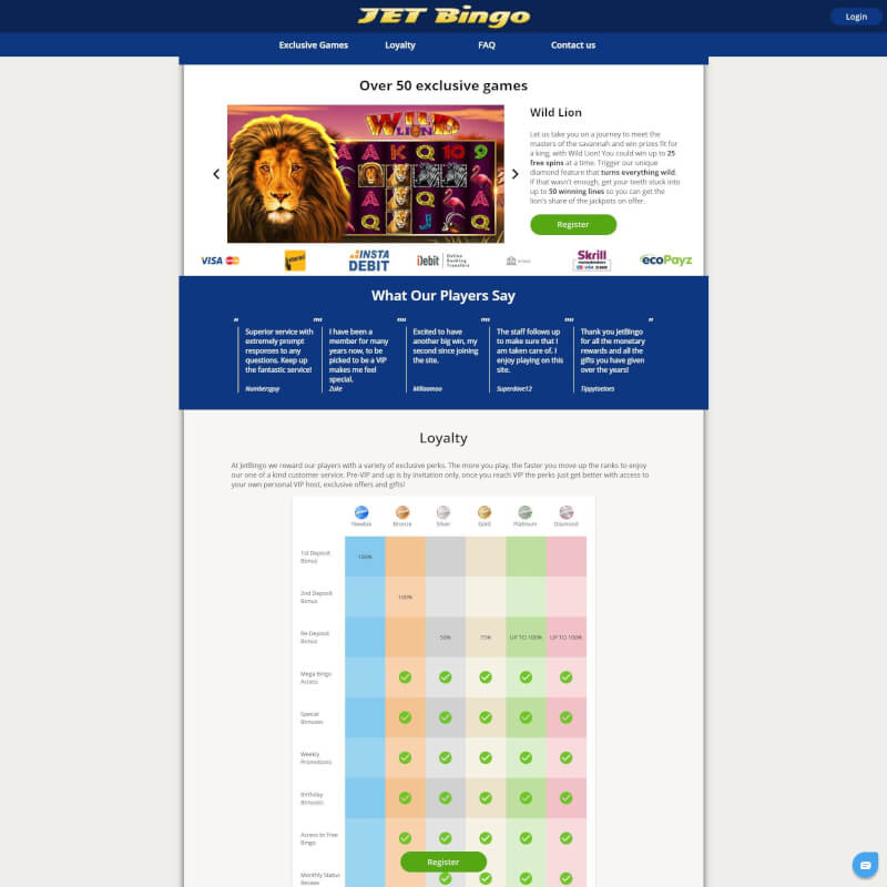 Jet Bingo screenshot 2