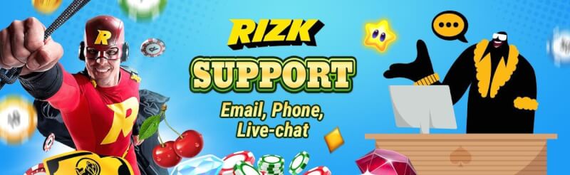 Rizk support options-logo