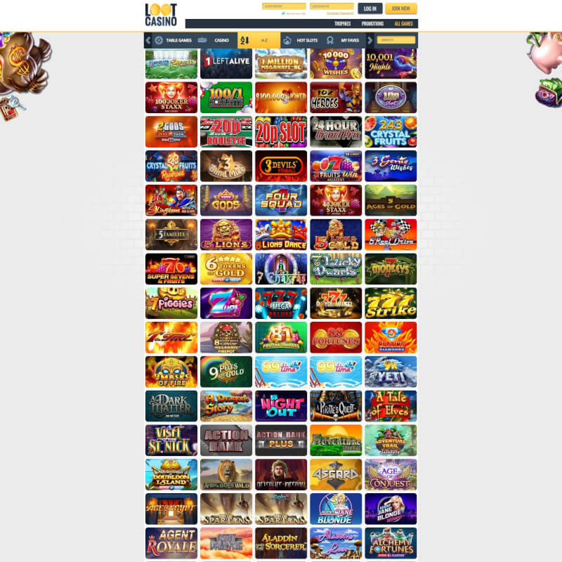 Loot Casino screenshot 2